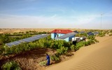 Cao tốc xuyên sa mạc cung cấp 3,62 triệu kWh điện sạch mỗi năm