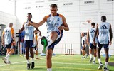 Mbappe hớn hở trong buổi tập đầu tiên cùng Real Madrid