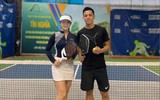 Hoa khôi bóng chuyền Thu Hoài và dàn sao thể thao mê Pickleball