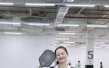 Hoa khôi bóng chuyền Thu Hoài và dàn sao thể thao mê Pickleball