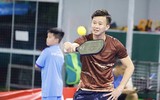 Hoa khôi bóng chuyền Thu Hoài và dàn sao thể thao mê Pickleball