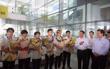 Đoàn thi Olympic Toán quốc tế năm 2022 với 1 huy chương Vàng điểm tuyệt đối đã về Hà Nội
