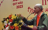 Hình ảnh Phố sách Xuân Quý Mão 2023 tuyệt đẹp vừa khai mạc ở Thủ đô