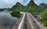 Nhìn từ flycam tuyến đường bao biển đẹp độc đáo chưa từng có của Việt Nam 