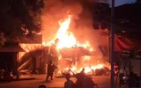 Hiện trường vụ cháy nổ lớn khiến 3 người tử vong ở Thanh Trì