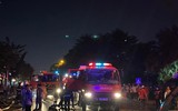 Hiện trường vụ cháy nổ lớn khiến 3 người tử vong ở Thanh Trì