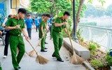 Hàng trăm bạn trẻ Thủ đô đã chung tay giải quyết thực trạng ô nhiễm môi trường