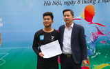 Các danh hiệu được trao ở mùa giải bóng đá học sinh THPT Hà Nội 2022