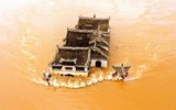 Bí ẩn ngôi chùa đứng vững giữa lòng sông hơn 700 năm 