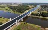 Khám phá cây cầu nước bắc qua thung lũng ở Bỉ