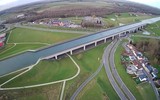 Khám phá cây cầu nước bắc qua thung lũng ở Bỉ