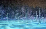 Những hồ kỳ ảo từ tạo hóa thiên nhiên khi mặt nước đóng băng
