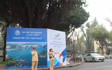Những góc ảnh 'riêng' về các kíp CSGT dẫn đoàn Tổng thống Mỹ