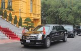 Những góc ảnh 'riêng' về các kíp CSGT dẫn đoàn Tổng thống Mỹ