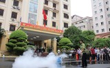 Hàng trăm người dân và đội viên bảo vệ được trang bị kỹ năng xử lý hỏa hoạn