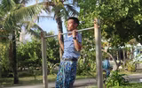 Đánh bóng chuyền sáng mùng 2 Tết ở Trường Sa