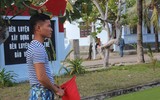 Đánh bóng chuyền sáng mùng 2 Tết ở Trường Sa