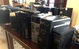Cận cảnh các đối tượng, thiết bị tội phạm trong đường dây đánh bạc hàng nghìn tỷ đồng