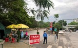 Những chốt chặn hiệu quả chống dịch Covid-19 ở hai đầu cầu Long Biên, Chương Dương