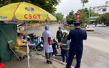 Những chốt chặn hiệu quả chống dịch Covid-19 ở hai đầu cầu Long Biên, Chương Dương