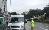Những chốt chặn hiệu quả chống dịch Covid-19 ở hai đầu cầu Long Biên, Chương Dương