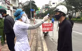 Những chốt chặn hiệu quả chống dịch Covid-19 ở hai đầu cầu Long Biên, Chương Dương