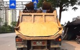Bị Cảnh sát giao thông kiên quyết xử phạt, lái xe tải giở đủ trò 