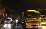 Ám ảnh kinh hoàng từ hiện trường vụ tai nạn xe container đè bẹp xe con chở 4 người