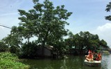 Hình ảnh trực tiếp từ vùng tâm lũ lụt Chương Mỹ, Hà Nội