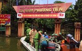 Hình ảnh trực tiếp từ vùng tâm lũ lụt Chương Mỹ, Hà Nội