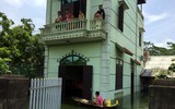 Hình ảnh trực tiếp từ vùng tâm lũ lụt Chương Mỹ, Hà Nội