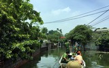 Hình ảnh trực tiếp từ vùng tâm lũ lụt Chương Mỹ, Hà Nội