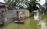 Hình ảnh trực tiếp từ vùng tâm lũ lụt Chương Mỹ, Hà Nội