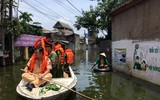Hình ảnh trực tiếp từ vùng tâm lũ lụt Chương Mỹ, Hà Nội