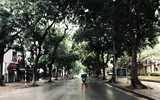 Đường phố Hà Nội ngày thứ 2 thực hiện cách ly toàn xã hội