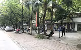 Hình ảnh những chốt trực chống tập trung đông người, phòng dịch bệnh quanh hồ Giảng Võ