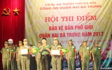 Xây dựng lực lượng bảo vệ dân phố có chuyên môn, pháp luật giỏi