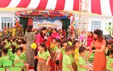 Tưng bừng ngày khai trường mầm mon mới đầu tiên ở quận Nam Từ Liêm