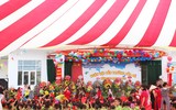 Tưng bừng ngày khai trường mầm mon mới đầu tiên ở quận Nam Từ Liêm
