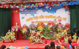 Tưng bừng ngày khai trường mầm mon mới đầu tiên ở quận Nam Từ Liêm
