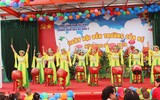 Tưng bừng ngày khai trường mầm mon mới đầu tiên ở quận Nam Từ Liêm