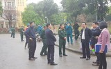 Những hình ảnh đầu tiên tại khu vực cách ly tập trung ở phường Tây Mỗ, quận Nam Từ Liêm, Hà Nội