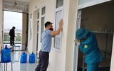 Những hình ảnh đầu tiên tại khu vực cách ly tập trung ở phường Tây Mỗ, quận Nam Từ Liêm, Hà Nội