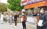 Những hình ảnh đẹp trong ngày tiễn công dân hết hạn cách ly tại trường Cao đẳng nghề công nghệ cao về nhà