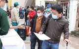 Những hình ảnh đẹp trong ngày tiễn công dân hết hạn cách ly tại trường Cao đẳng nghề công nghệ cao về nhà
