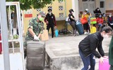 Những hình ảnh đẹp trong ngày tiễn công dân hết hạn cách ly tại trường Cao đẳng nghề công nghệ cao về nhà