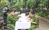 Ngời sắc đỏ chiến sỹ công an hiến máu tình nguyện vì cộng đồng