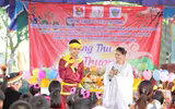 Mang Trung thu đến với trẻ mồ côi nương cửa Phật