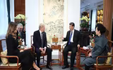 Chùm ảnh Tổng thống Mỹ Donald Trump thăm Trung Quốc
