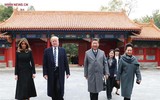 Chùm ảnh Tổng thống Mỹ Donald Trump thăm Trung Quốc